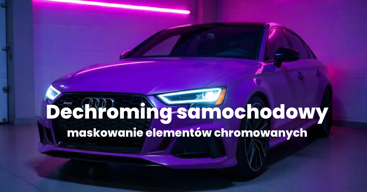 Dechroming samochodowy Bielsko